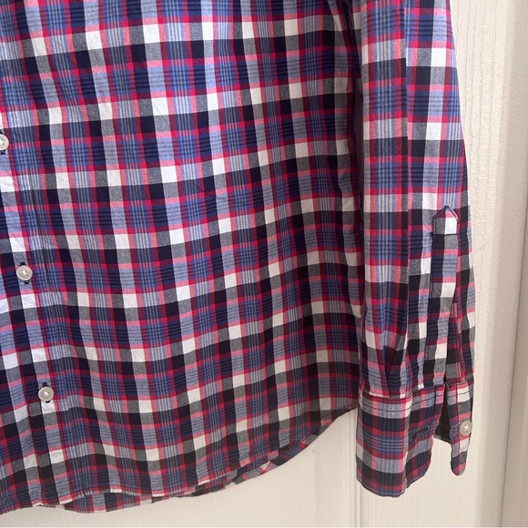 Gap Gingham Bpyfriend Fit Shirt Size Medium - Picture 4 of 5
